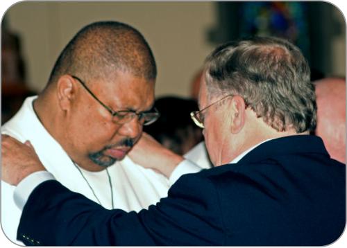2008 Graduate Receives a Blessing